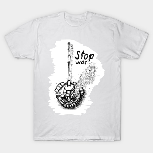 Stop war T-Shirt by ComPix